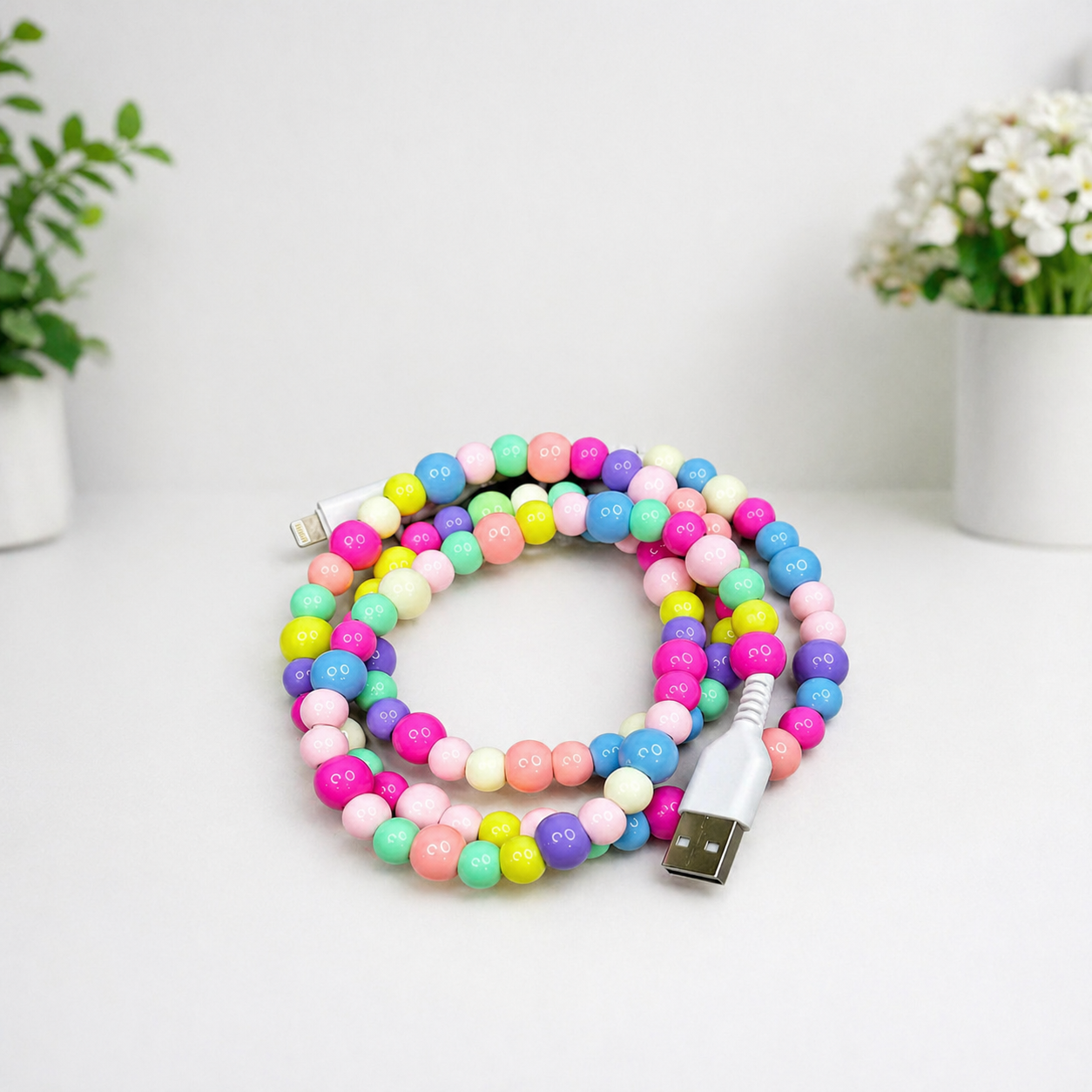 Charging Cord - Beaded
