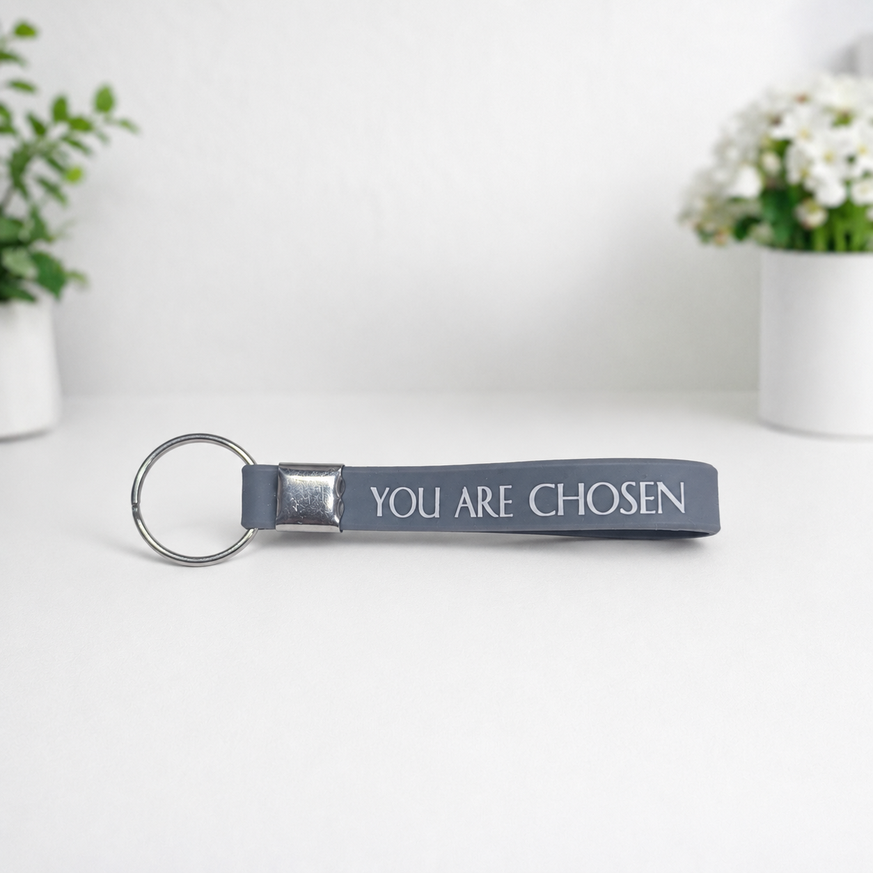 Affirmation Silicone Keychain