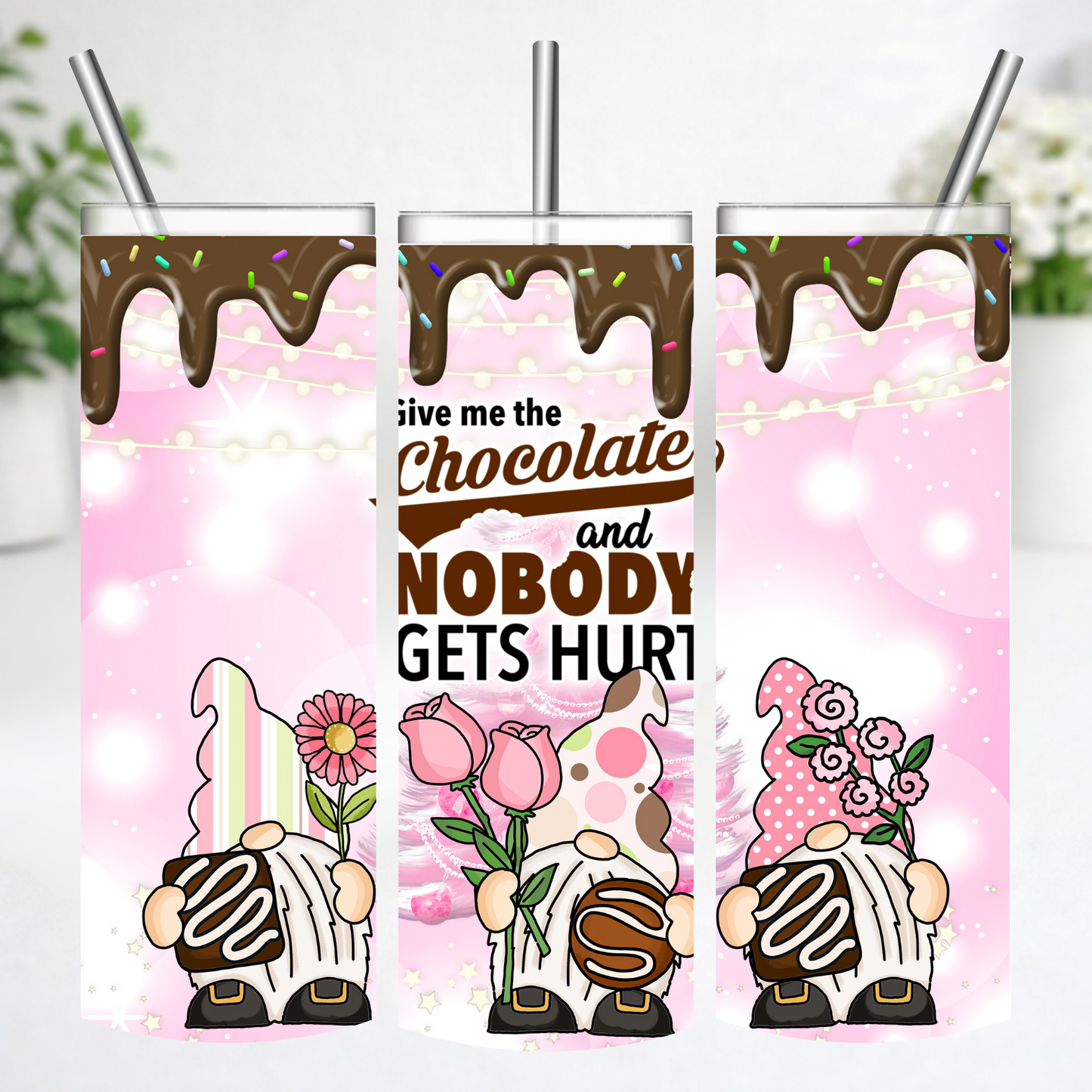 Give Me the Chocolate Tumbler