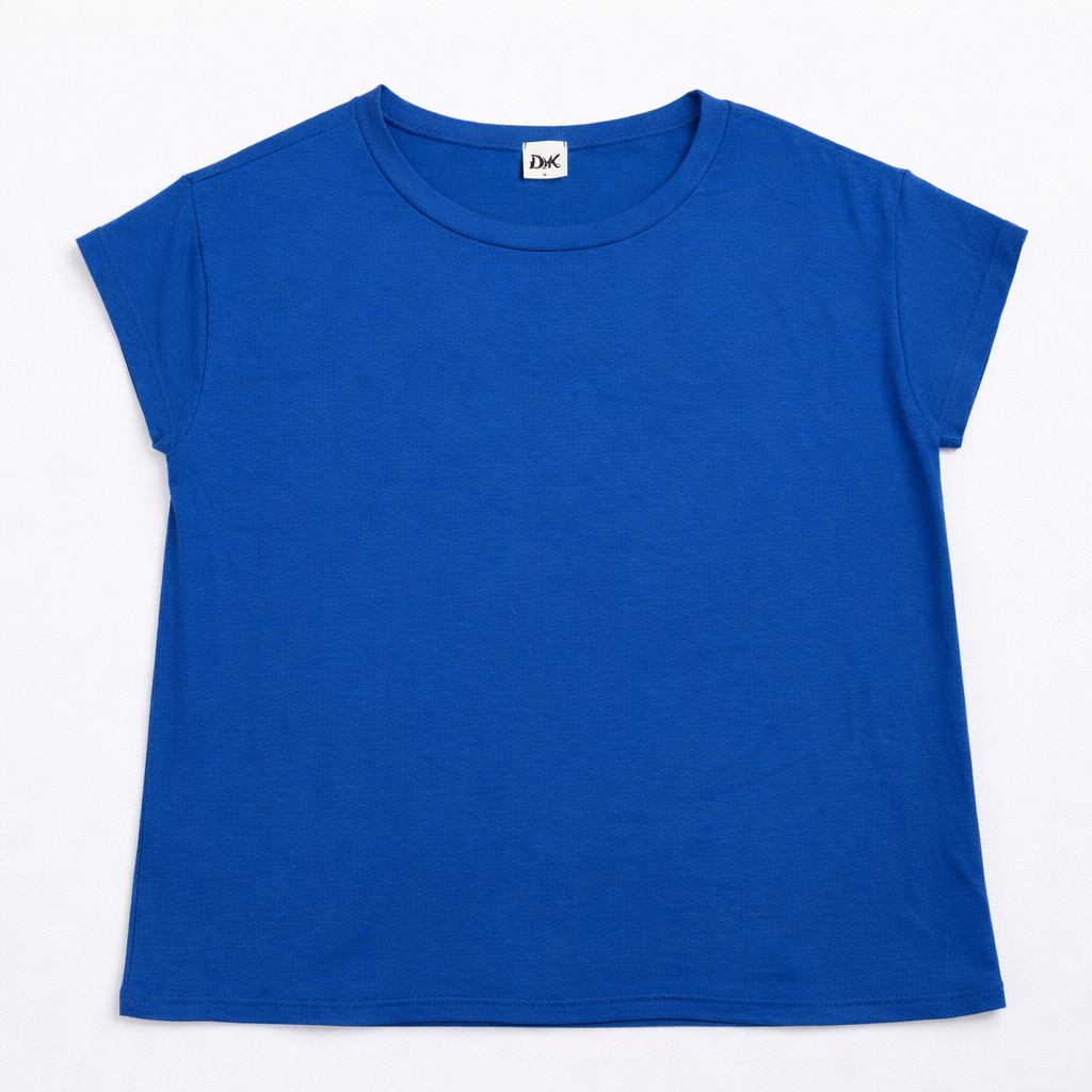 💙 Royal Ease Relaxed Fit Top