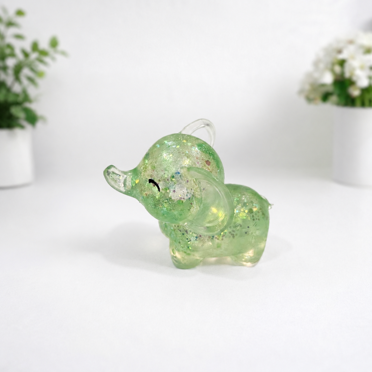 Glitter Elephant Squishy