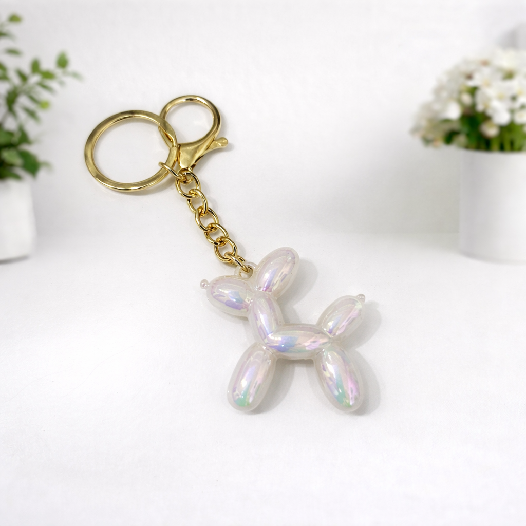 Balloon Dog Keychain