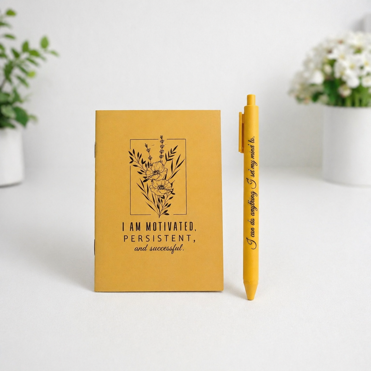 Positive Affirmation Notebook & Pen Set