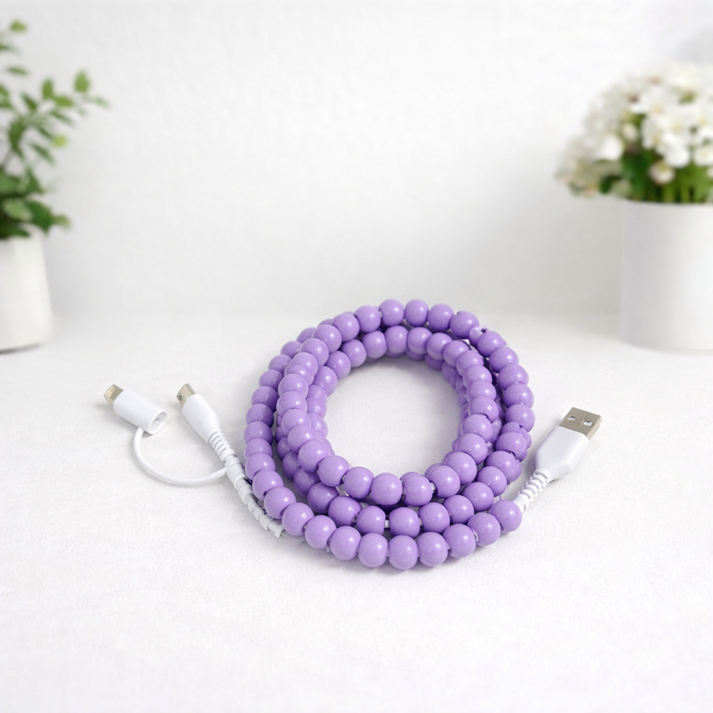 Charging Cord - Beaded