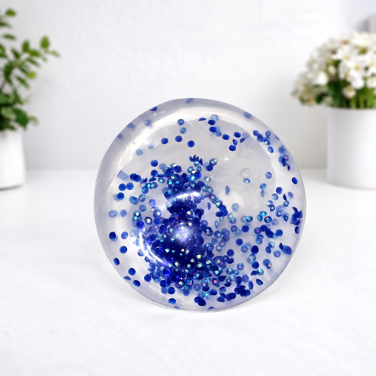 Coconut Oil Diamond Squishy Ball