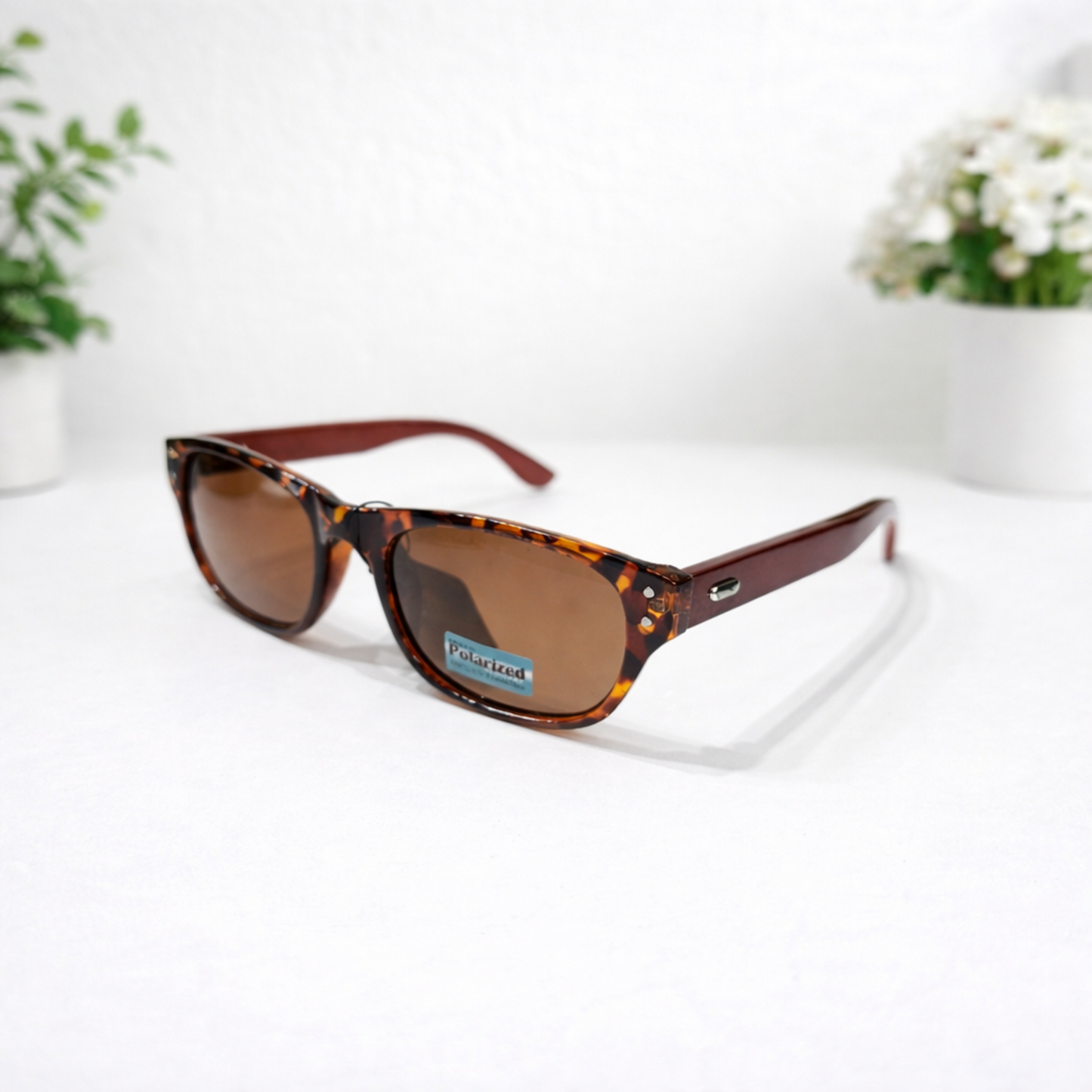 Real Bamboo and Rosewood Polarized Sunglasses