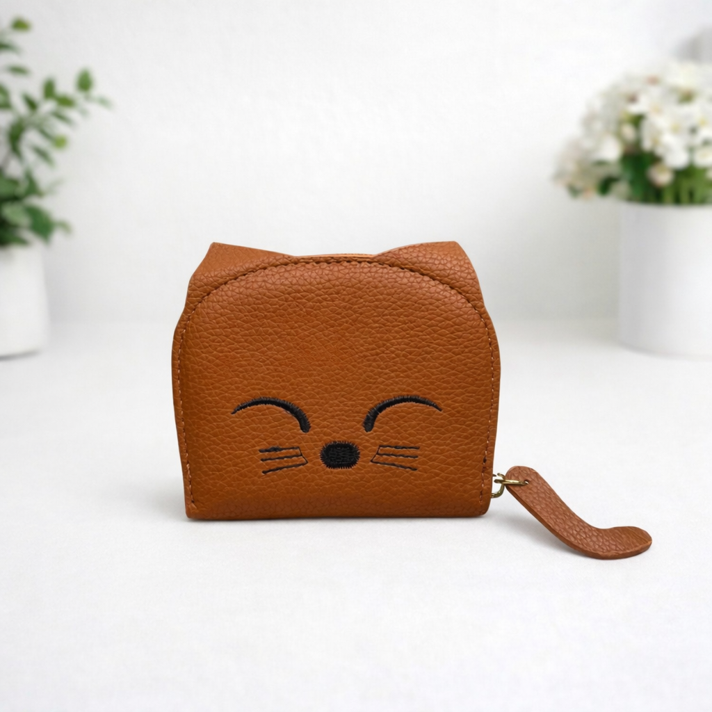 Wallet - Accordion Card - Cat