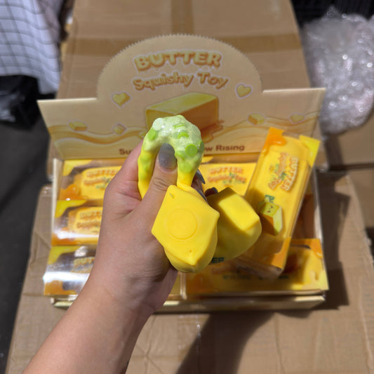 Crunchy Yellow Butter Squishy