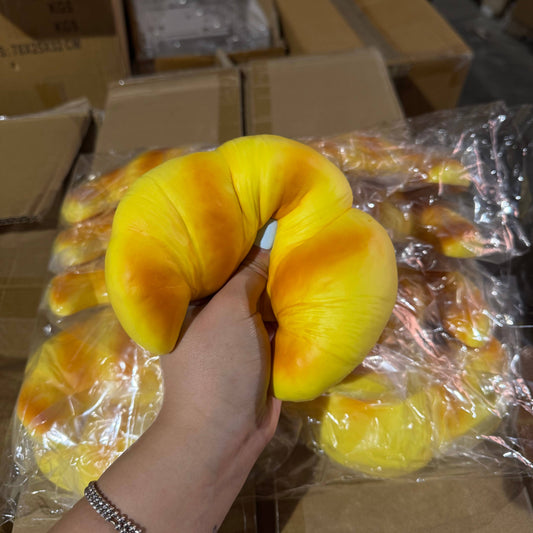 Large Croissant Foam Squishy 🥐✨