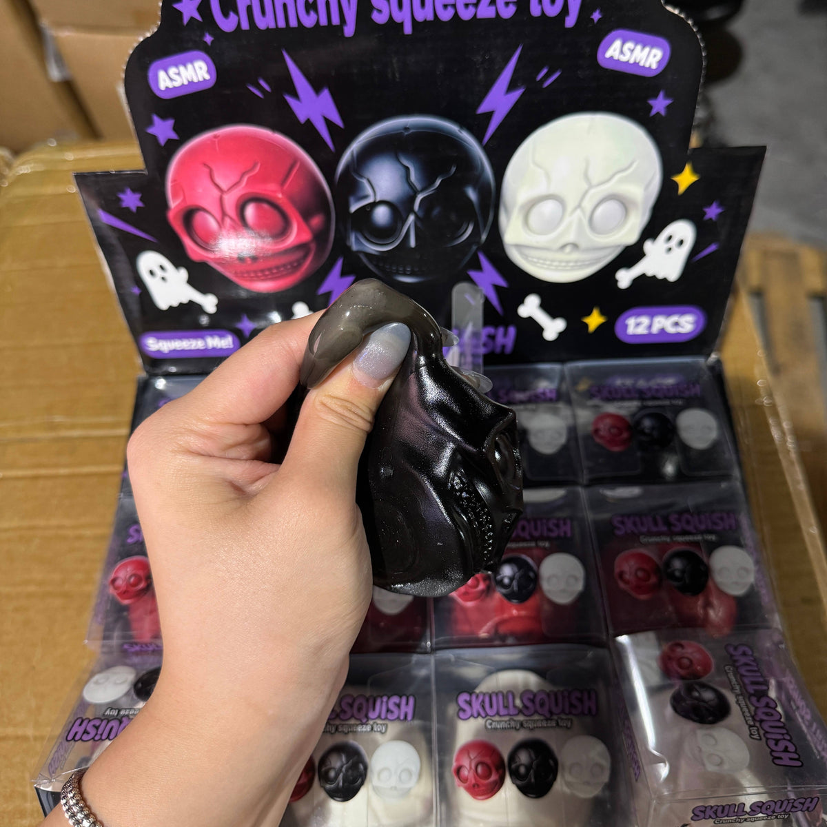 Crunchy Skull Squishy 💀✨