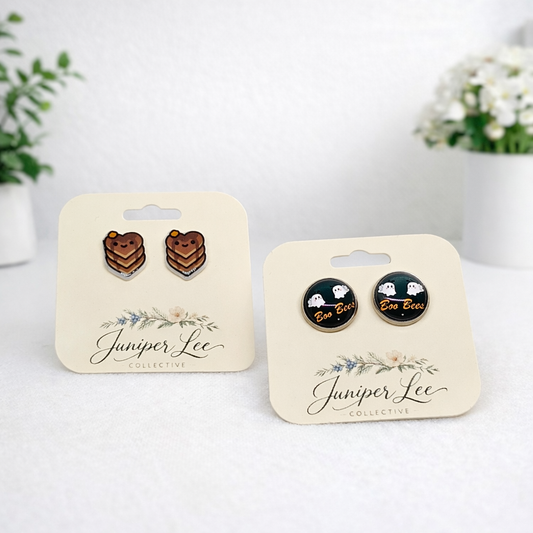 Acrylic Stud Earrings
