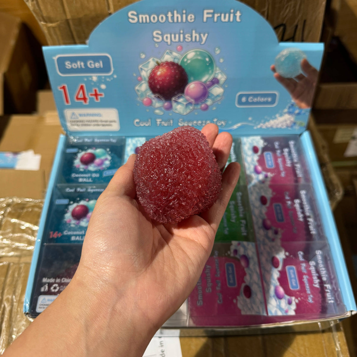 Fruit Icy Slushy Ball Squishy