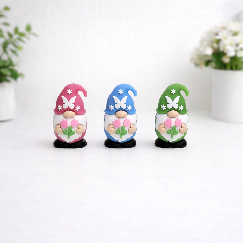 Mini Gnome Figurine Set