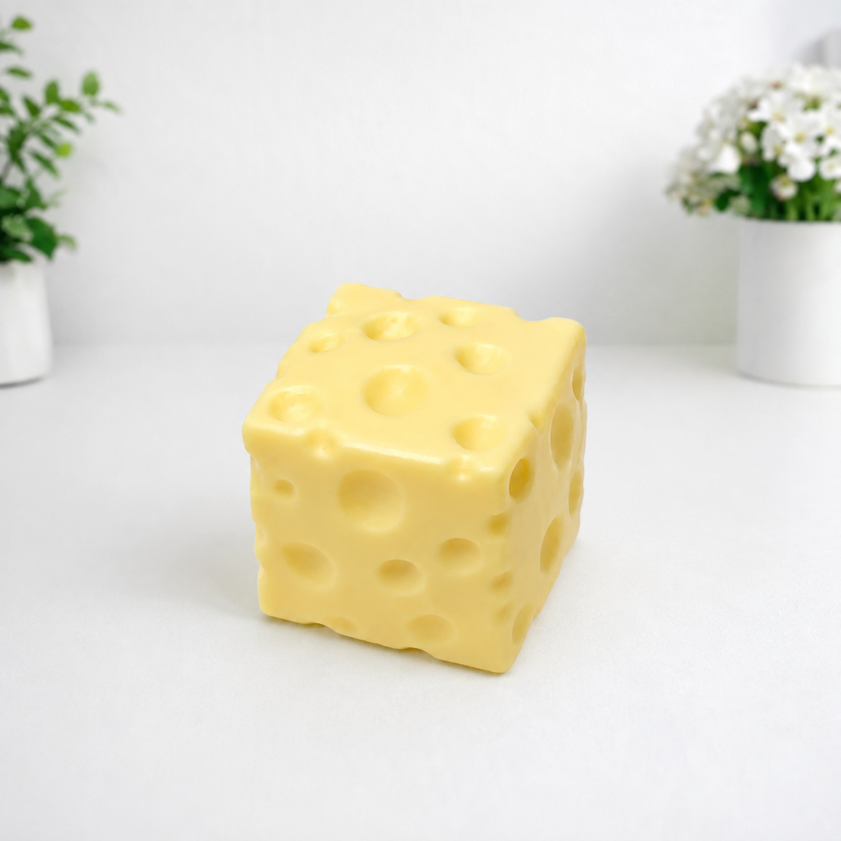 Crunchy Cheese Block Squishy 🧀