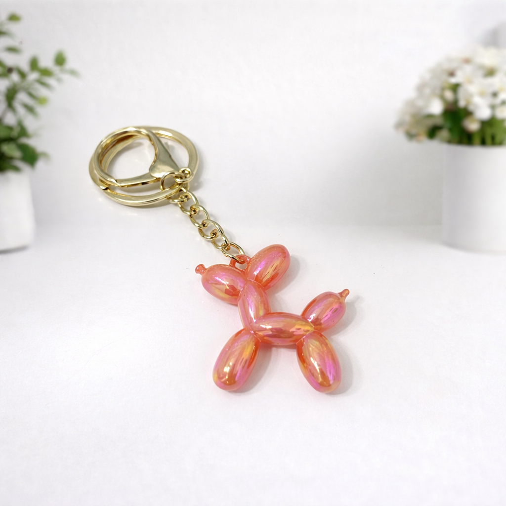 Balloon Dog Keychain