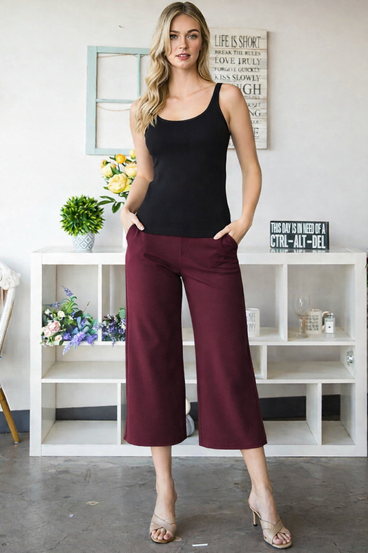 Everyday Ease Culotte Pants