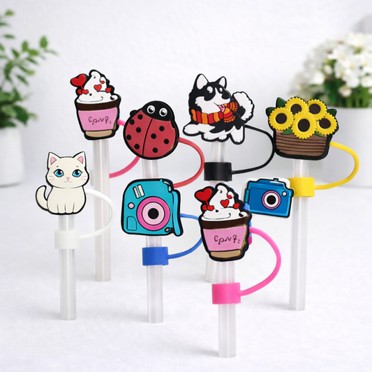 Novelty Straw Toppers