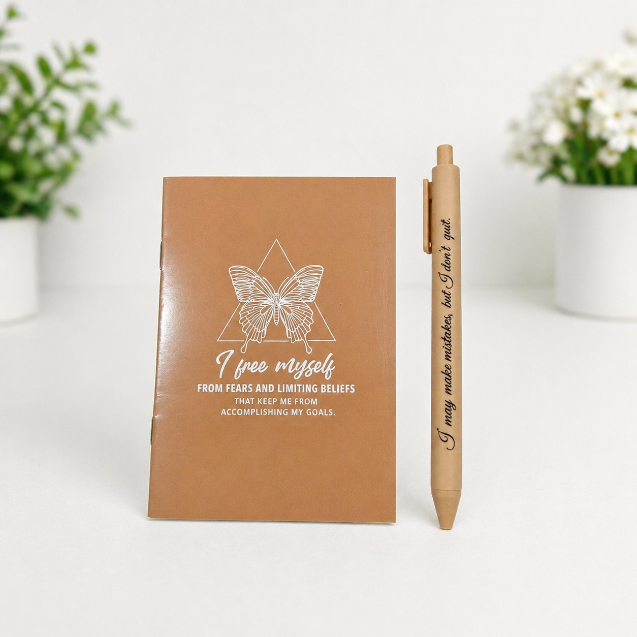 Positive Affirmation Notebook & Pen Set