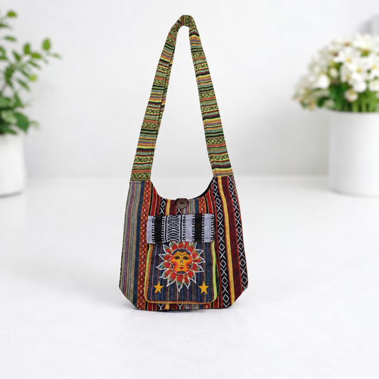Multi Color Pocket Sun Mini Bag