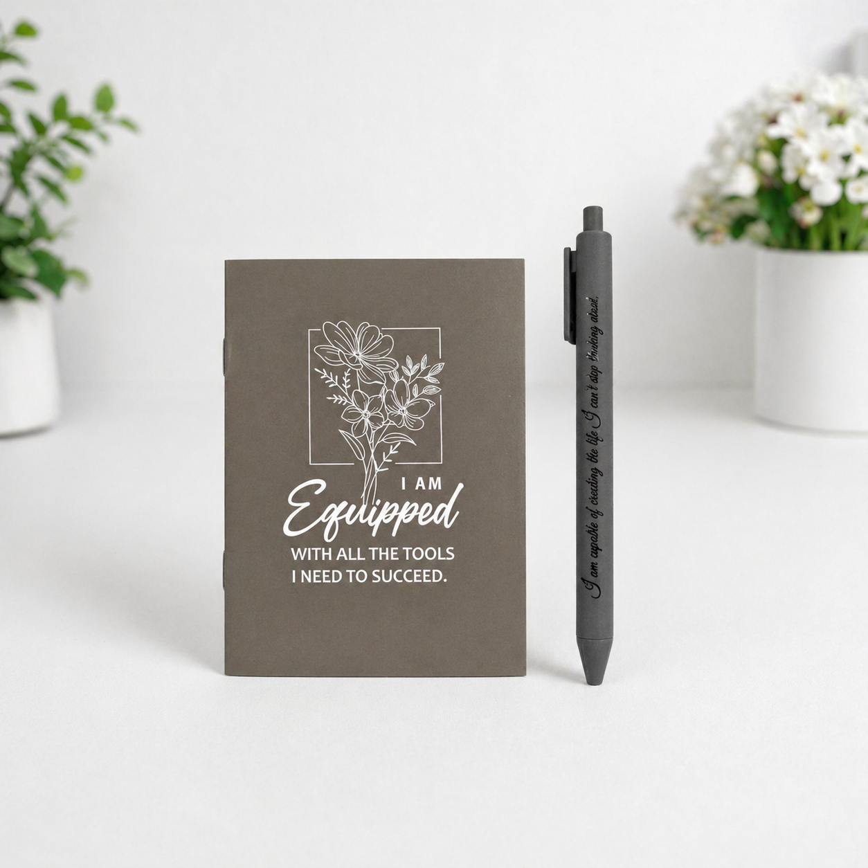 Positive Affirmation Notebook & Pen Set