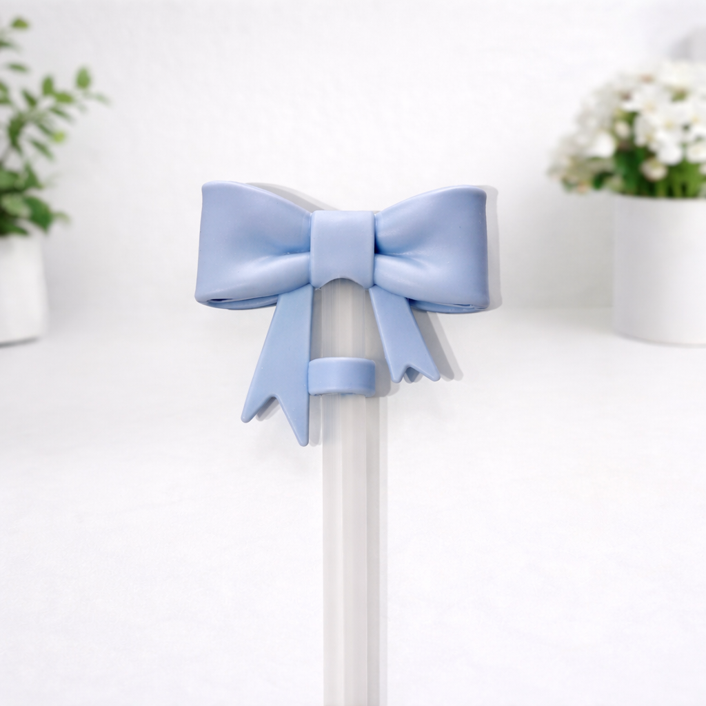 Bow Straw Topper