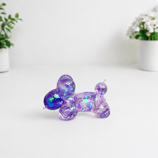 Glitter Balloon Dog Sugar Squish