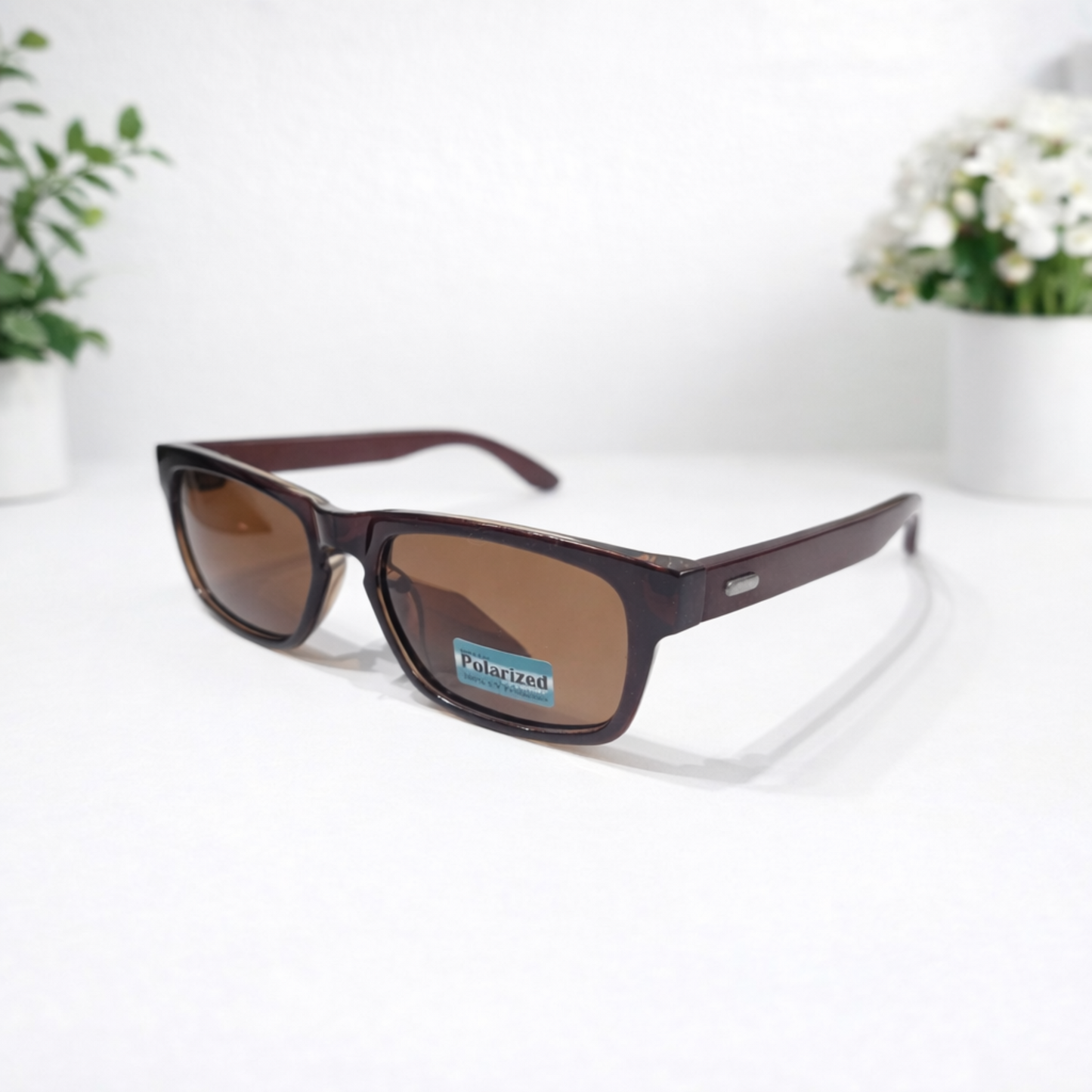 Real Bamboo and Rosewood Polarized Sunglasses
