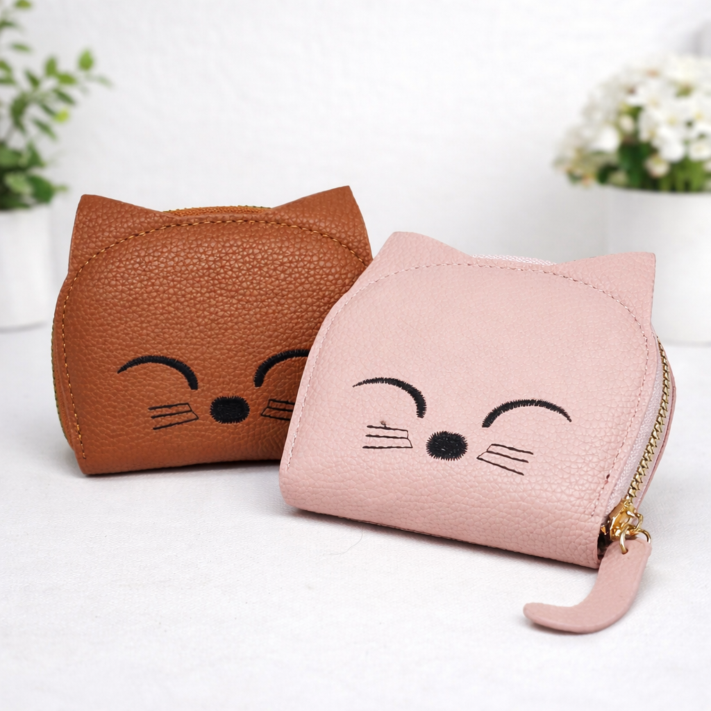 Wallet - Accordion Card - Cat