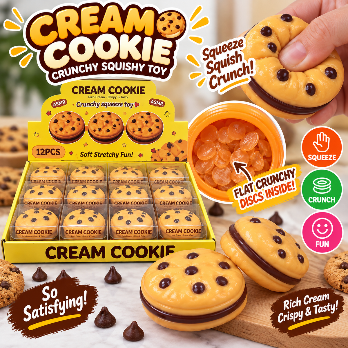 Crunchy Cookie  Squishy