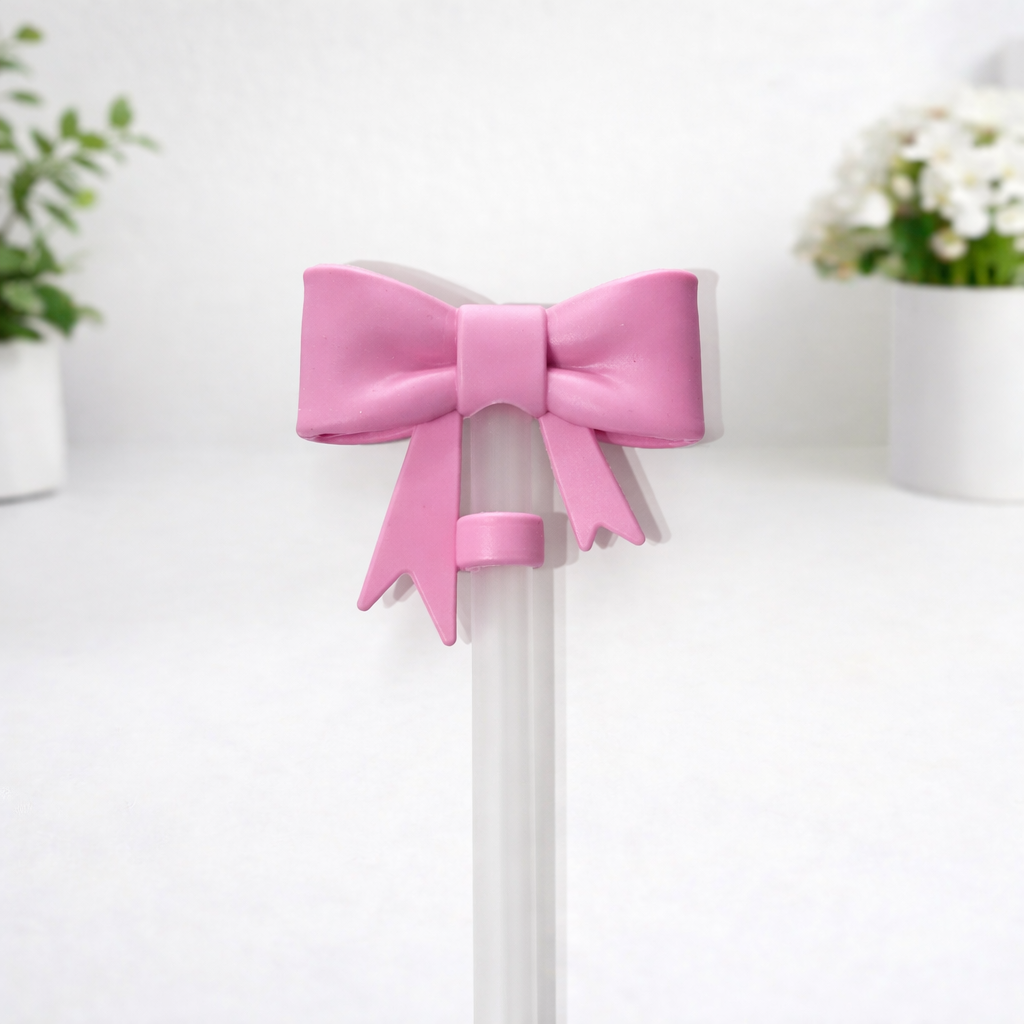 Bow Straw Topper