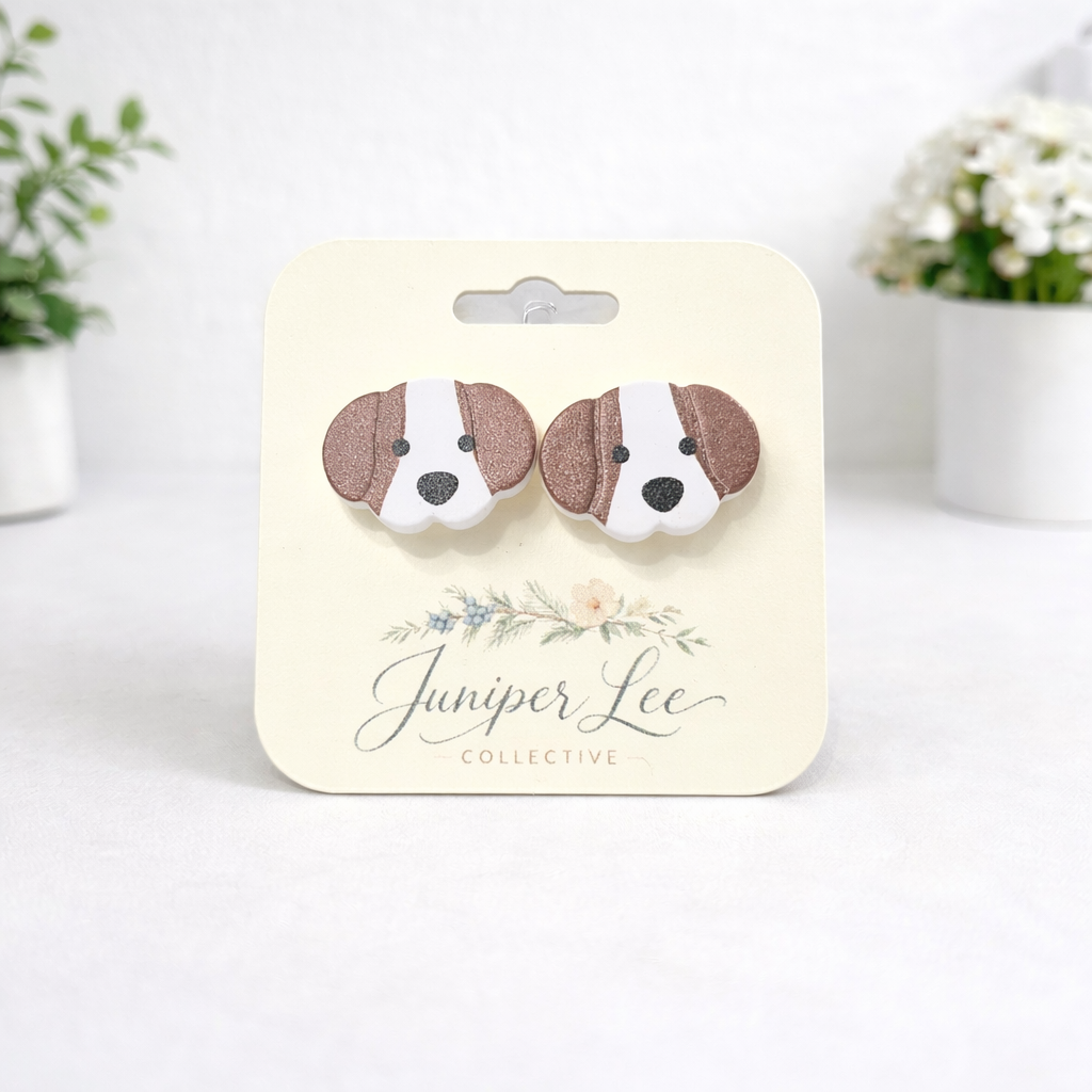 Dog Lover Stud Earrings