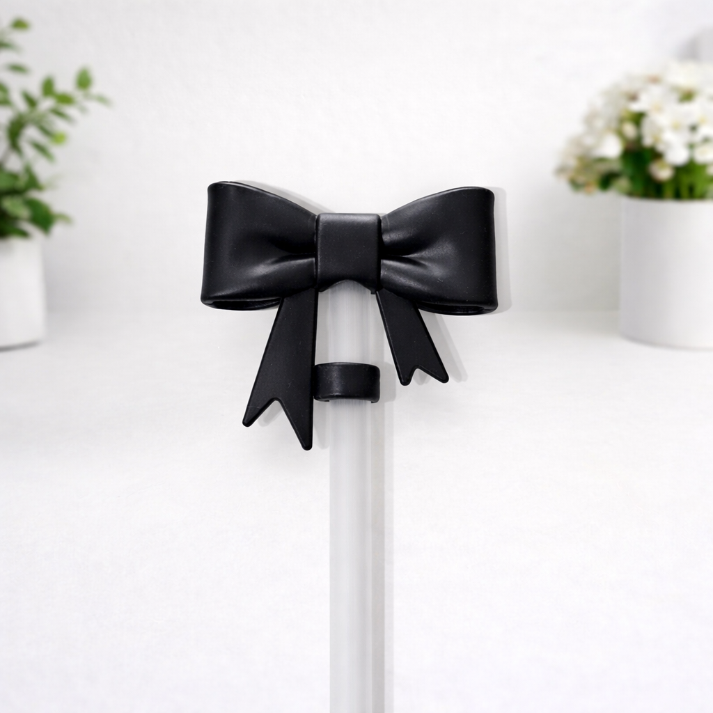 Bow Straw Topper