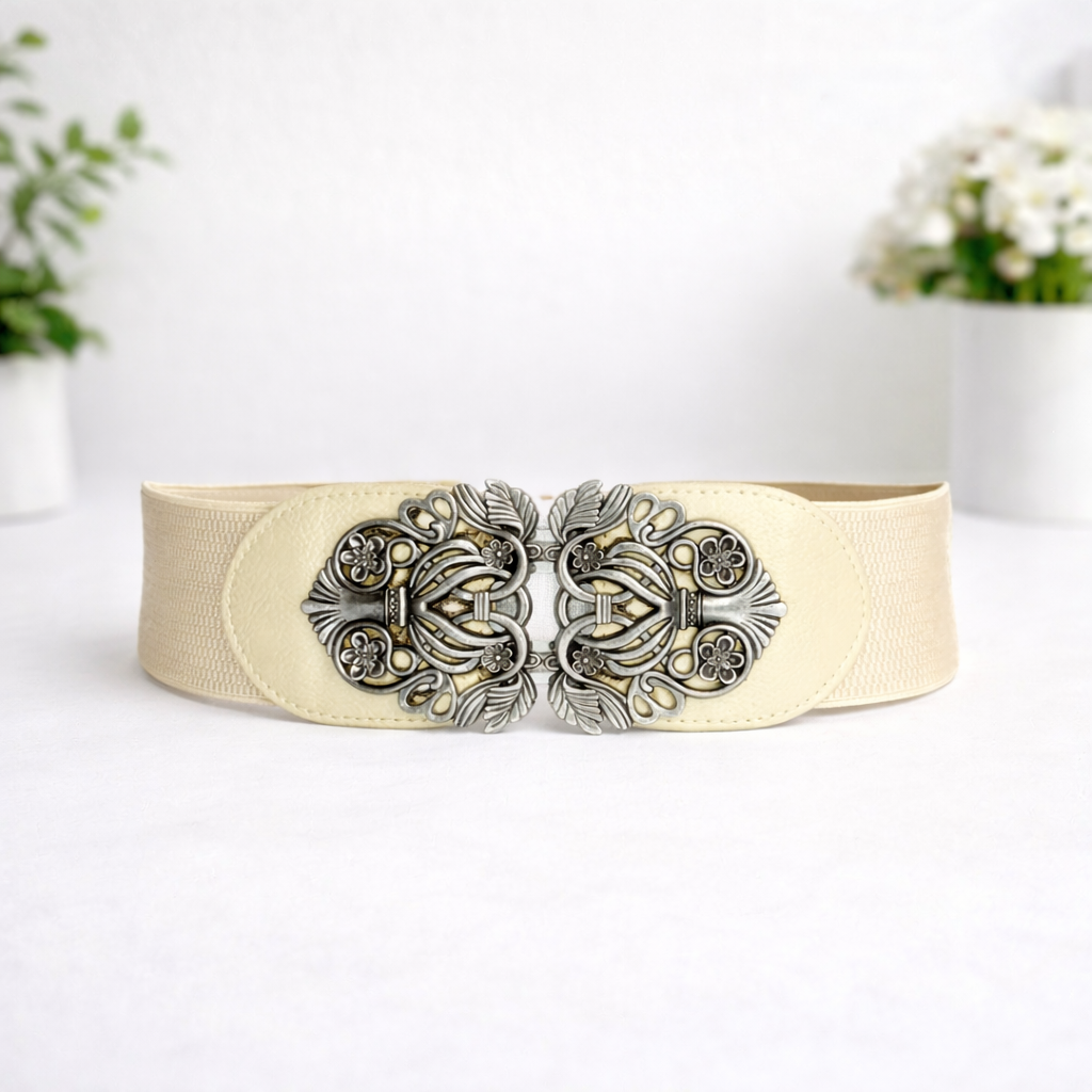 Vintage Bloom Stretch Belt