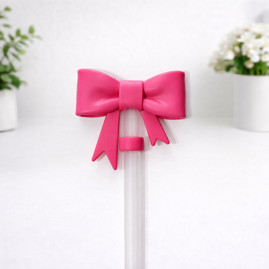 Bow Straw Topper