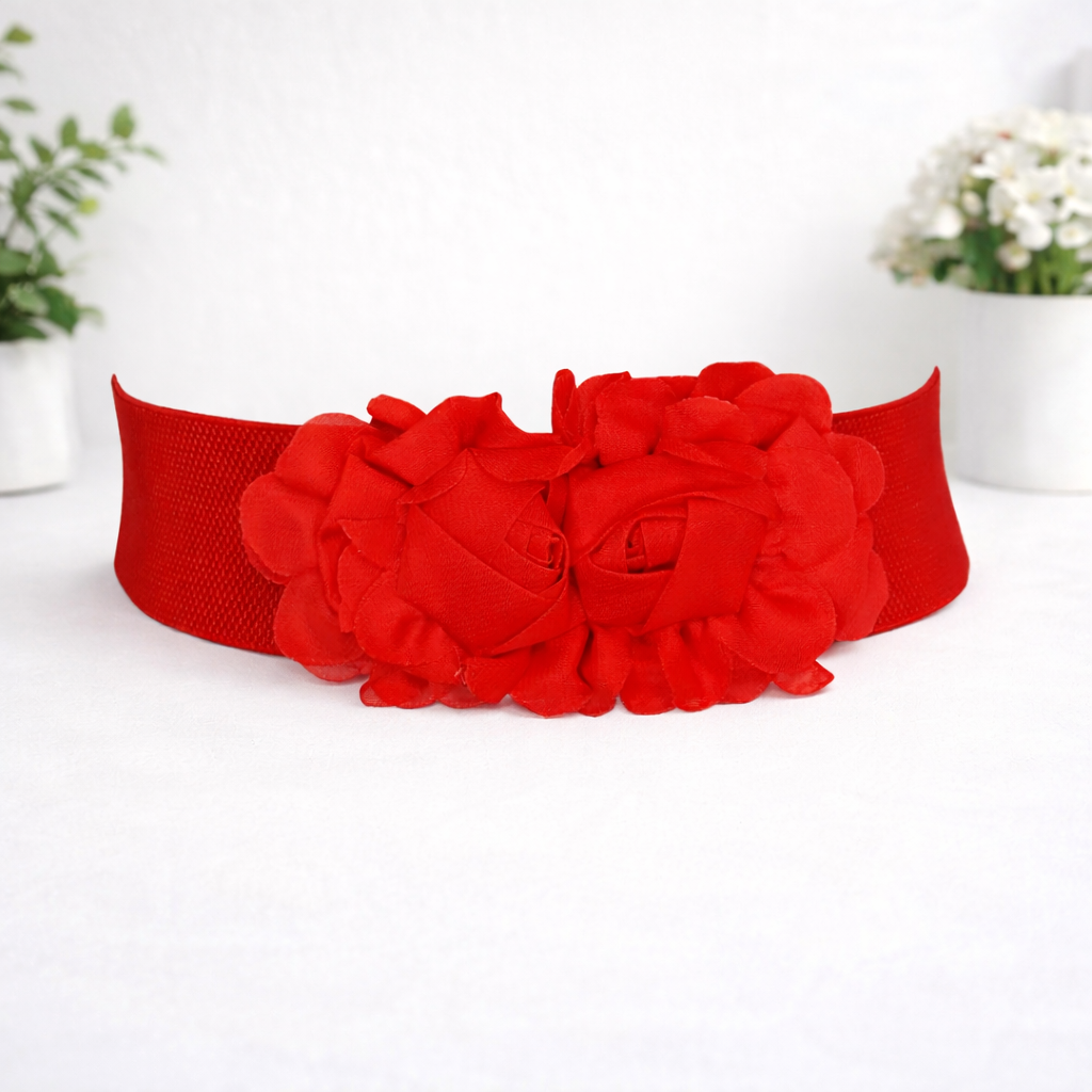 Soft Petal Flower Belt