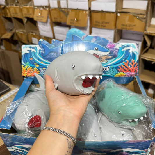 Jumbo Shark Squishy 🦈✨