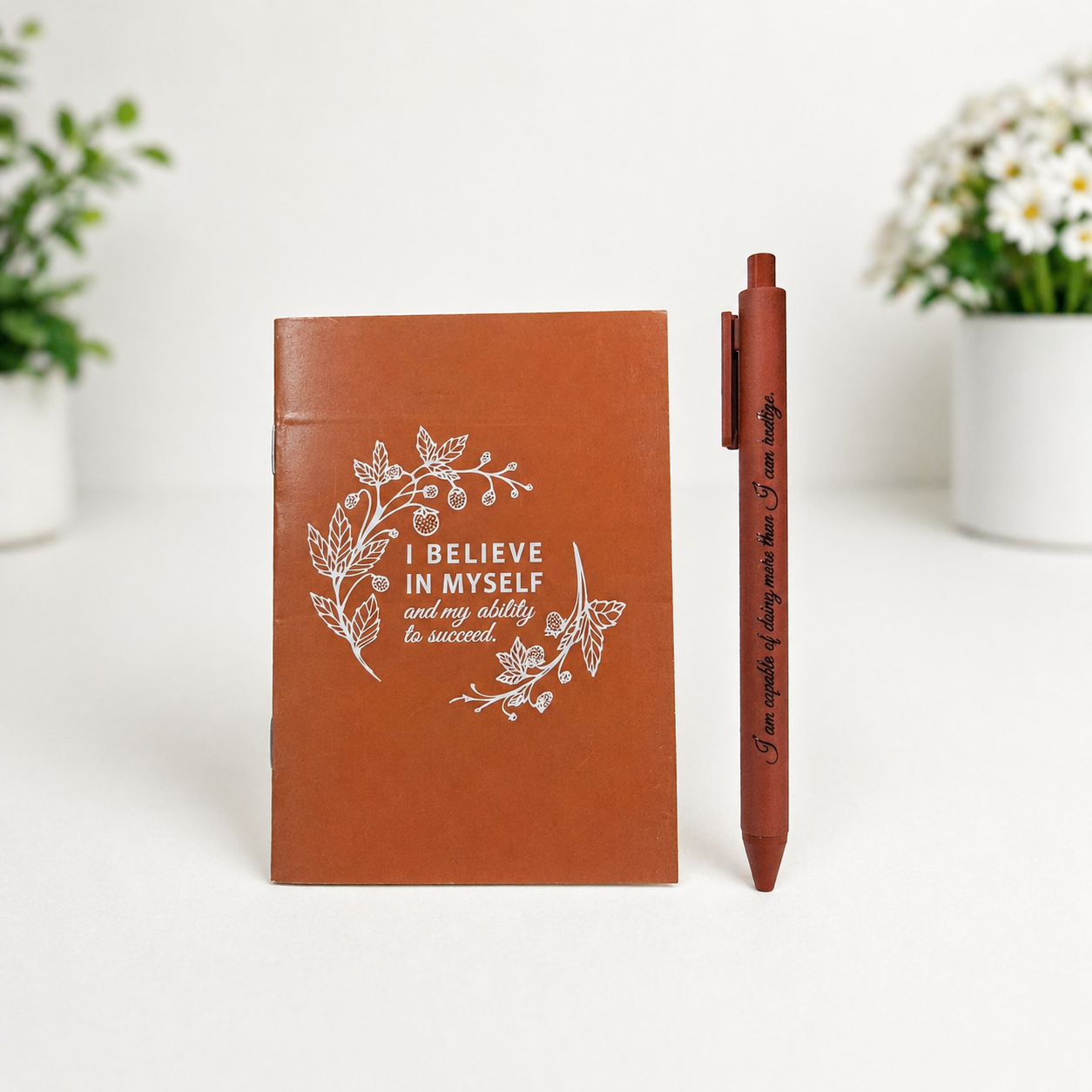 Positive Affirmation Notebook & Pen Set