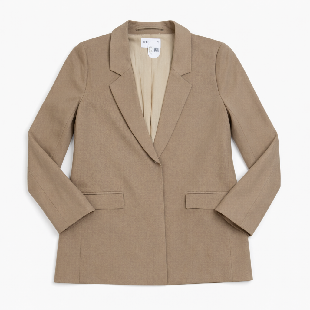 Soft Sand Tailored Blazer