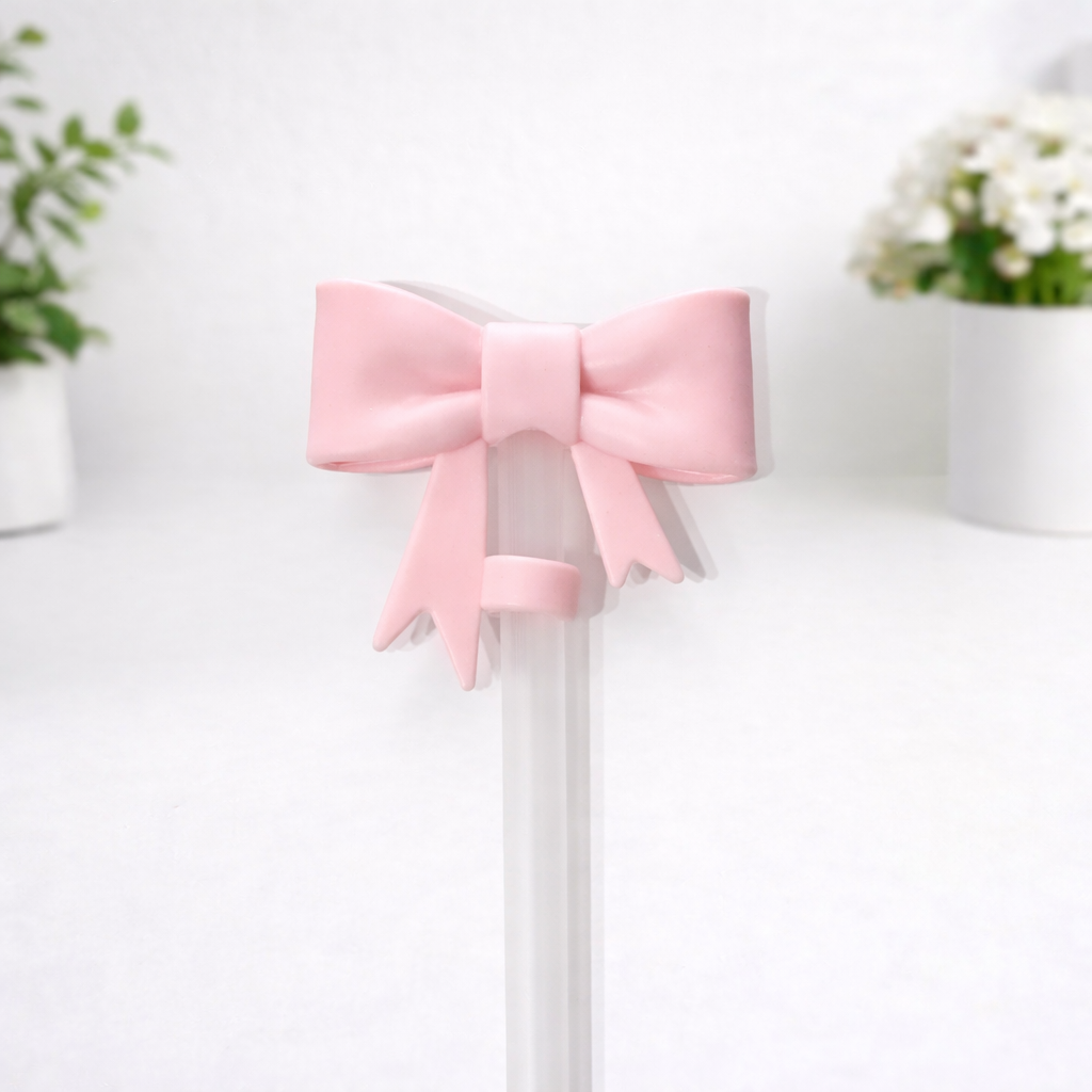 Bow Straw Topper