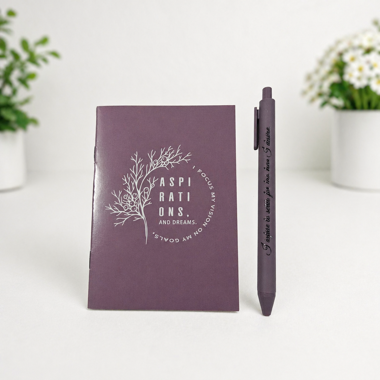 Positive Affirmation Notebook & Pen Set