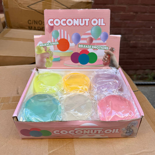 Coconut Oil Stress Ball 🥥✨
