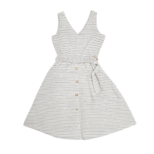 Sandy Shore Stripe Midi Dress