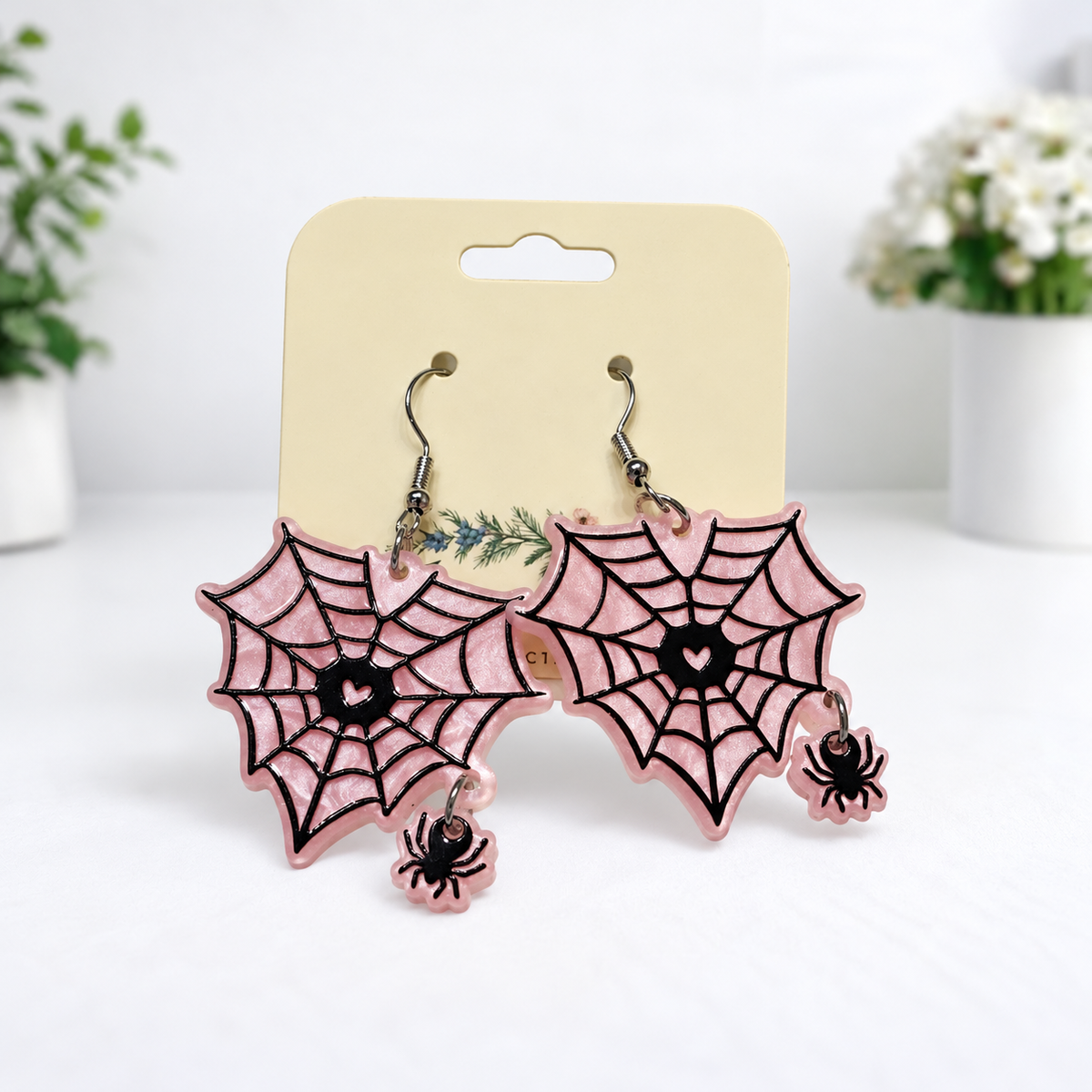 🎃👻 Halloween Acrylic Dangle Earrings