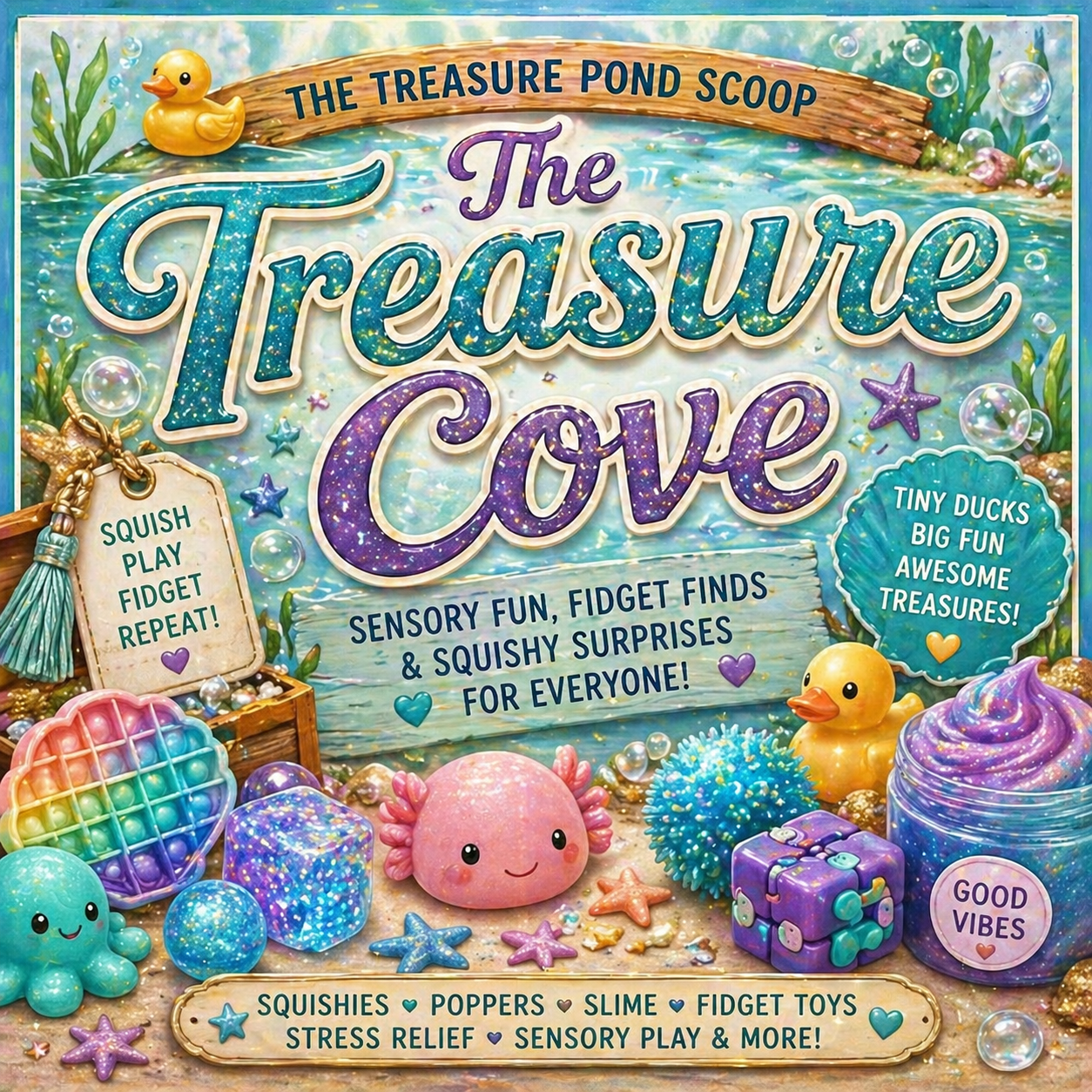 🫧 The Treasure Cove – Treasure Pond Scoop