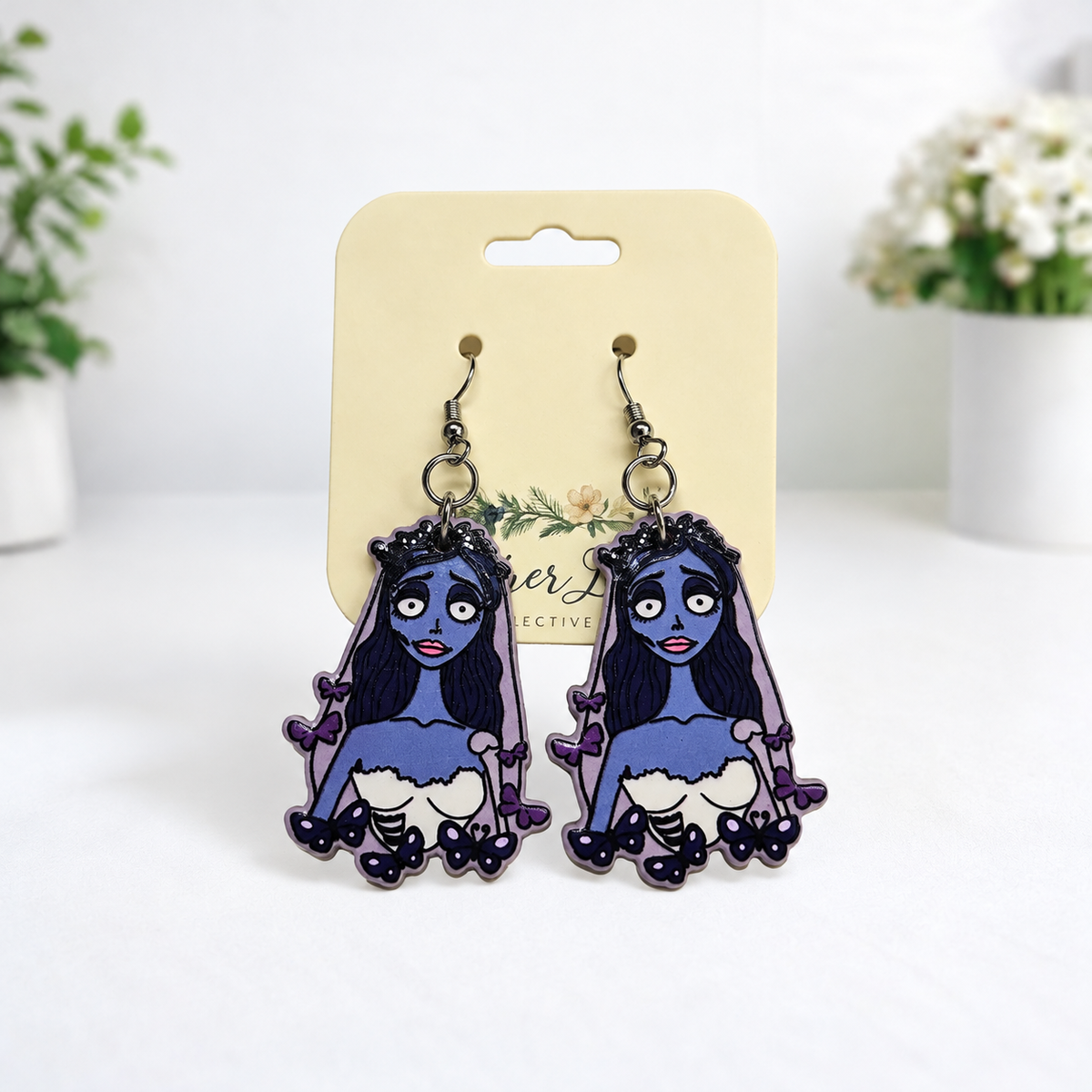 🎃👻 Halloween Acrylic Dangle Earrings